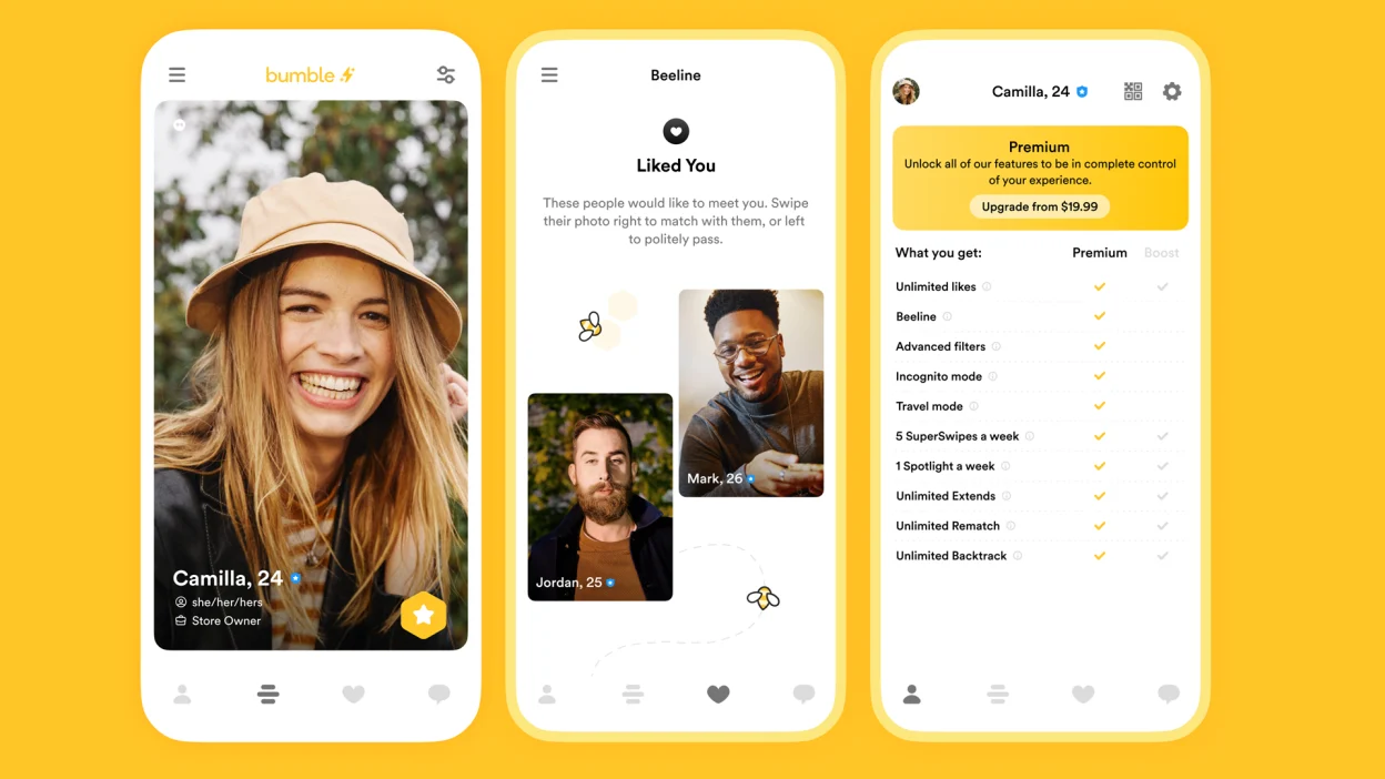 Bumble — profielen en Beeline