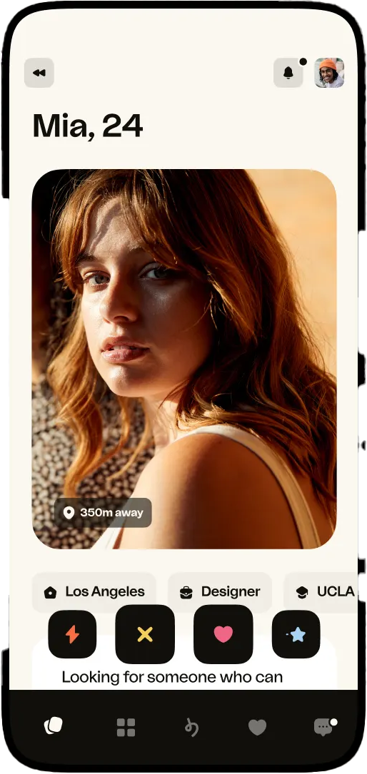 Dating app profiel
