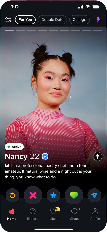 Dating app profiel